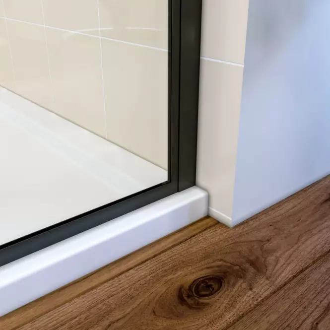 Sprchová stena Walk-In Metro 80x195 black