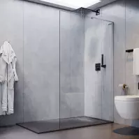 Sprchová stena Walk-In Pik 90x195 chróm