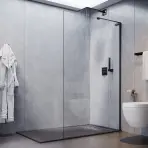Sprchová stena Walk-In Pik 90x195 black