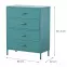 Komoda Kovová Carla Modern Sea Green,2