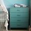 Komoda Kovová Carla Modern Sea Green,9