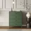 Komoda Kovová Carla Modern Bottle Green,6