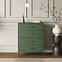 Komoda Kovová Carla Modern Bottle Green,6