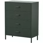 Komoda Kovová Carla Modern Bottle Green