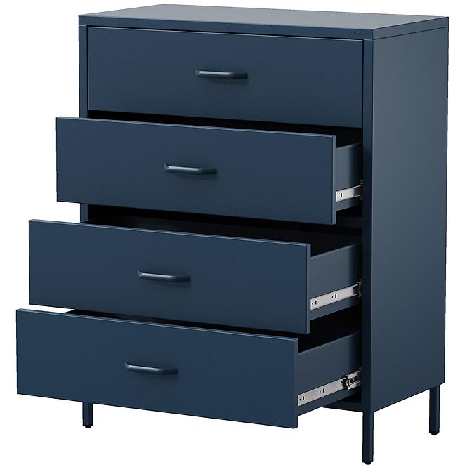 Komoda Kovová Carla Modern Dark Blue