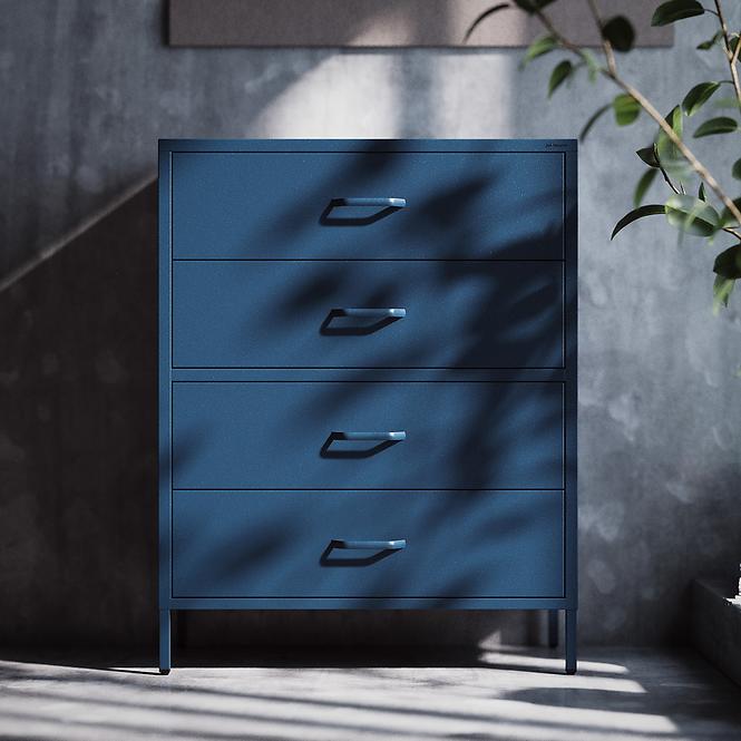 Komoda Kovová Carla Modern Dark Blue