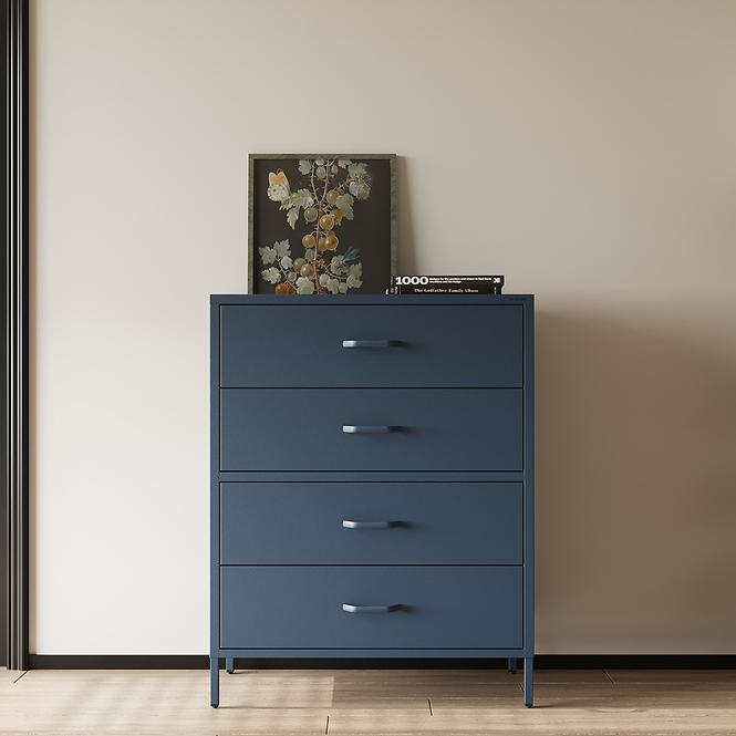 Komoda Kovová Carla Modern Dark Blue