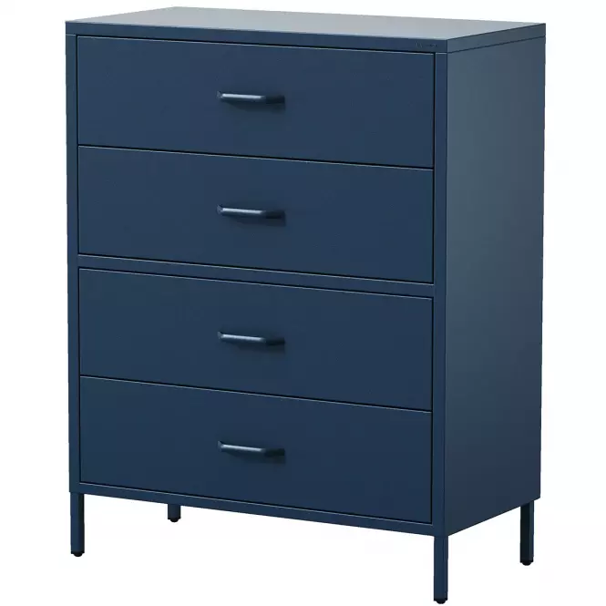 Komoda Kovová Carla Modern Dark Blue