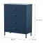 Komoda Kovová Carla Modern Dark Blue,2
