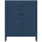 Komoda Kovová Carla Modern Dark Blue,3