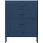 Komoda Kovová Carla Modern Dark Blue,3