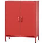 Komoda Kovová Vito Modern Red
