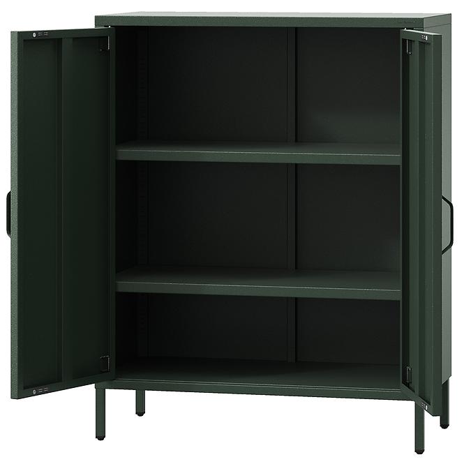 Komoda Kovová Vito Modern Bottle Green