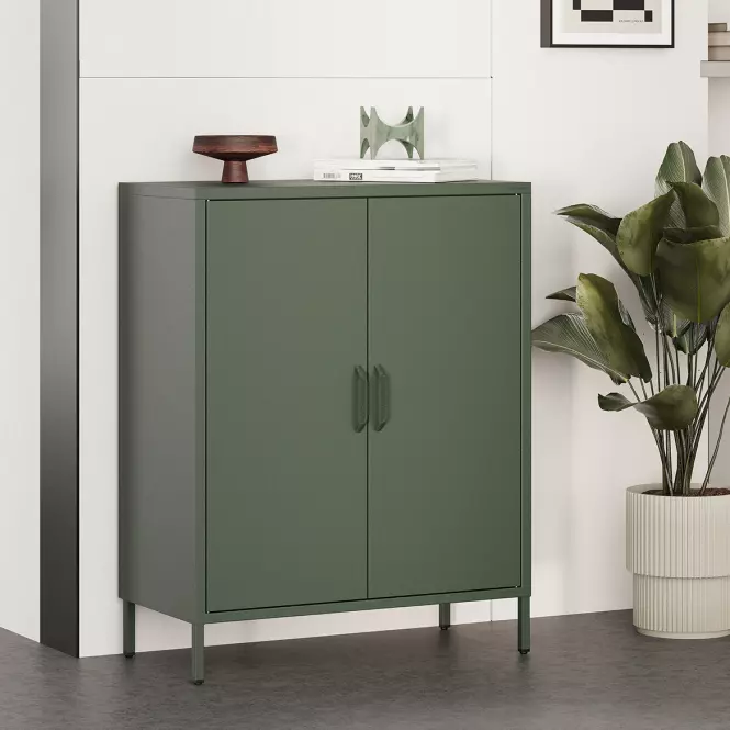 Komoda Kovová Vito Modern Bottle Green