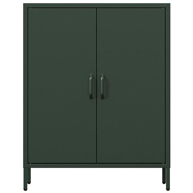 Komoda Kovová Vito Modern Bottle Green