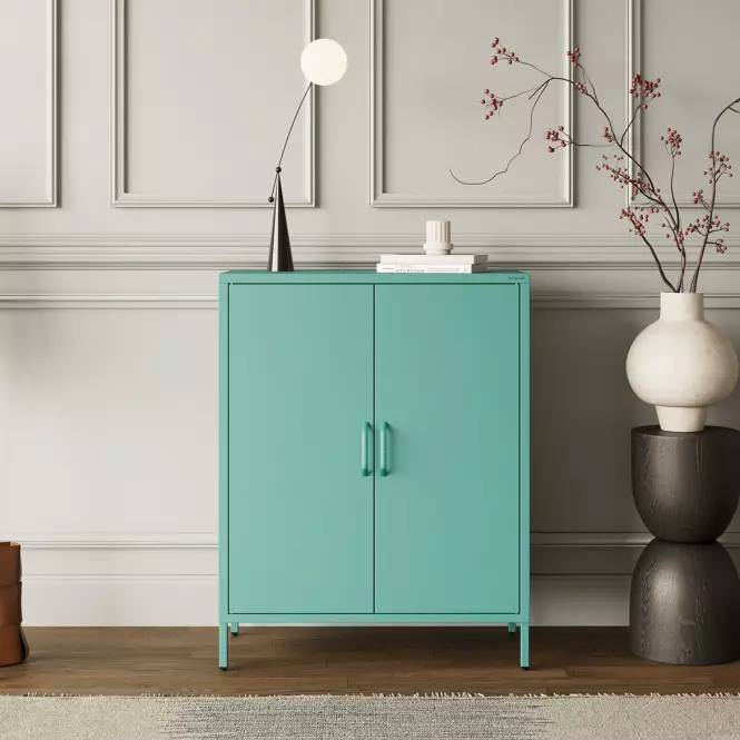 Komoda Kovová Vito Modern Sea Green