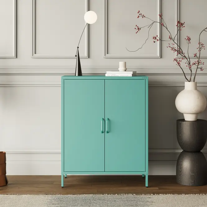 Komoda Kovová Vito Modern Sea Green,6
