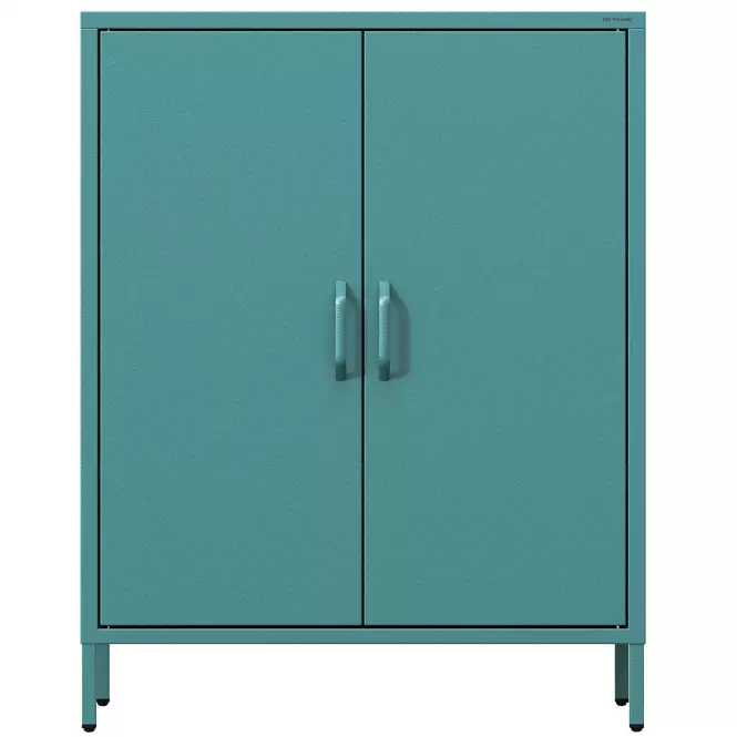 Komoda Kovová Vito Modern Sea Green