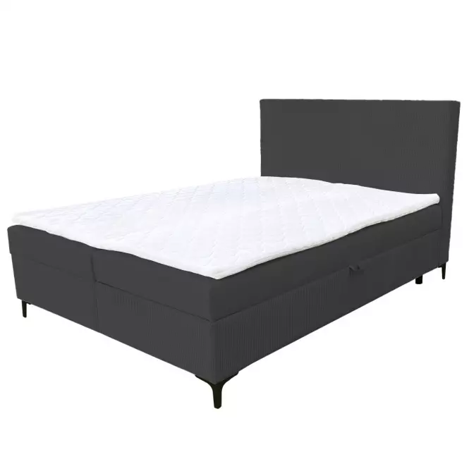 Kontinentálna posteľ Savani 160x200 Poso 34 s topperom,2
