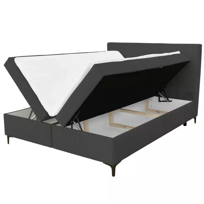 Kontinentálna posteľ Savani 160x200 Poso 34 s topperom,3