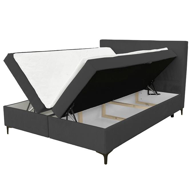 Kontinentálna posteľ Savani 160x200 Poso 34 s topperom,3