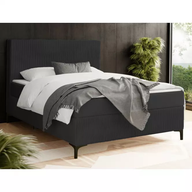 Kontinentálna posteľ Savani 160x200 Poso 34 s topperom,6