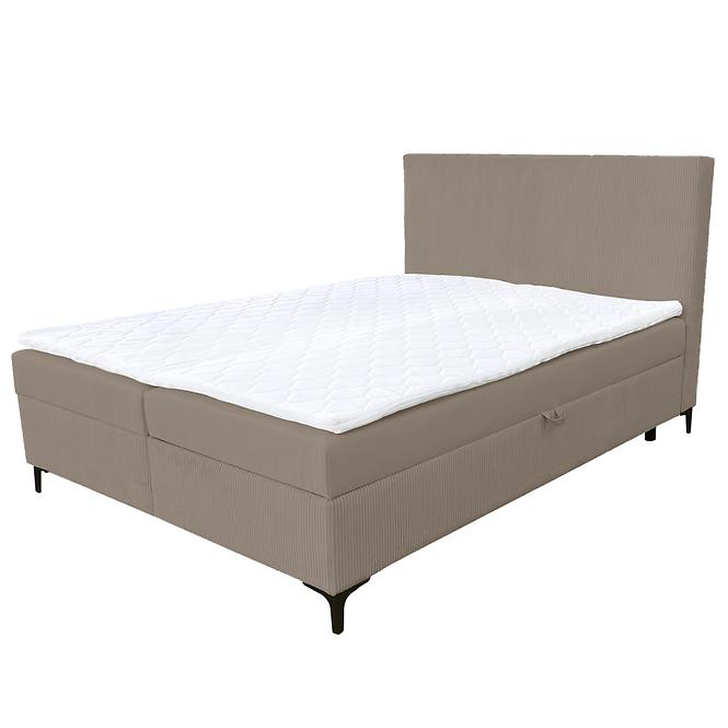 Kontinentálna posteľ Savani 160x200 Poso 2 s topperom