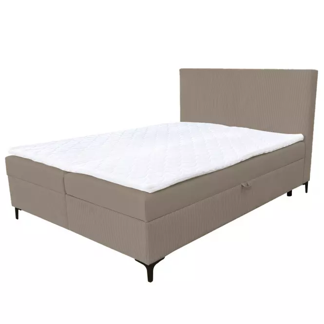 Kontinentálna posteľ Savani 160x200 Poso 2 s topperom,2