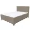 Kontinentálna posteľ Savani 160x200 Poso 2 s topperom,2
