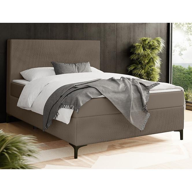Kontinentálna posteľ Savani 160x200 Poso 2 s topperom