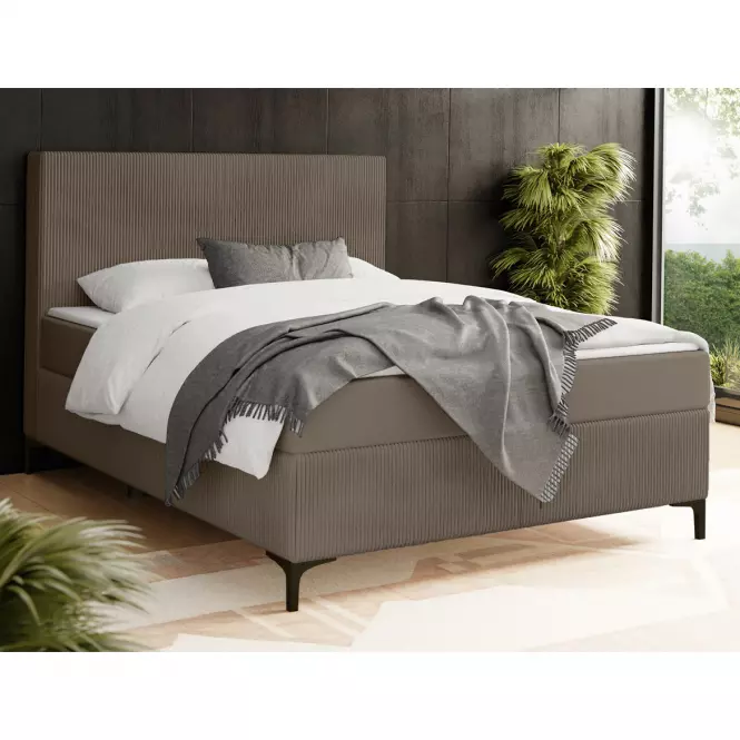 Kontinentálna posteľ Savani 160x200 Poso 2 s topperom,6