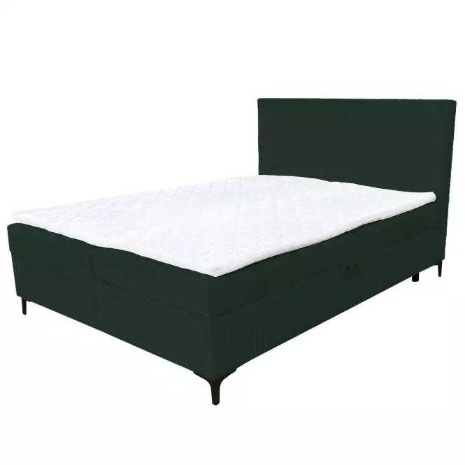 Kontinentálna posteľ Savani 160x200 Poso 14 s topperom,2