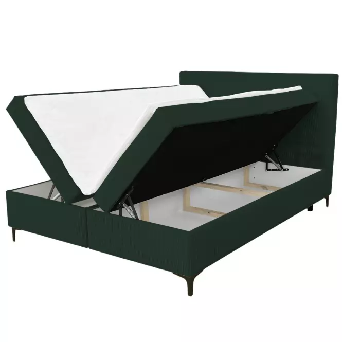 Kontinentálna posteľ Savani 160x200 Poso 14 s topperom,3