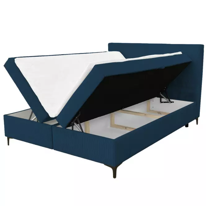 Kontinentálna posteľ Savani 160x200 Poso 5 s topperom,3