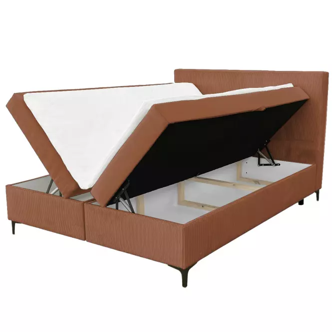 Kontinentálna posteľ Savani 160x200 Poso 41 s topperom,3