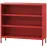 Regál kovový nízky Luca Modern Red