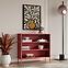 Regál Kovový Nízkyi Luca Modern Red,5