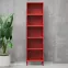 Regál Kovový Vysoký Mario Modern Red,4