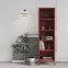 Regál Kovový Vysoký Mario Modern Red,5