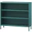 Kovový regál nízky Luca Modern Sea Green