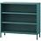 Kovový regál nízky Luca Modern Sea Green