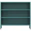 Kovový regál nízky Luca Modern Sea Green,3
