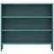 Kovový regál nízky Luca Modern Sea Green,3