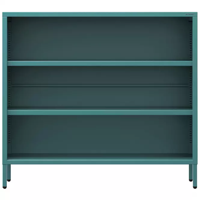 Regál Kovový Nízkyi  Luca Modern Sea Green
