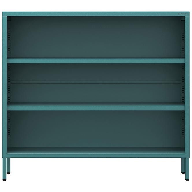 Regál Kovový Nízkyi  Luca Modern Sea Green