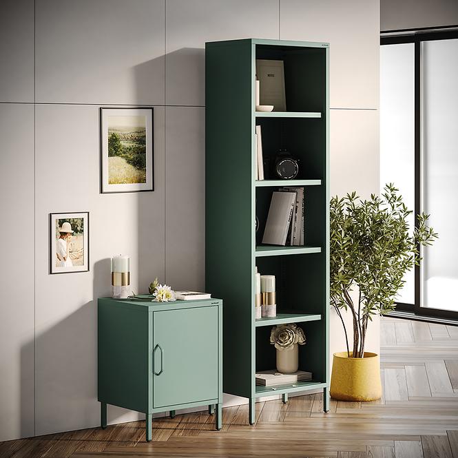 Regál Kovový Vysoký Mario Modern Sea Green