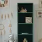Regál Kovový Vysoký Mario Modern Sea Green,10