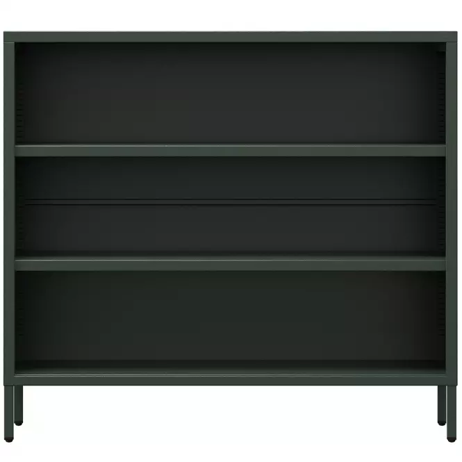 Regál Kovový Nízkyi Luca Modern Bottle Green,3