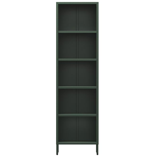 Regál Kovový Vysoký Mario Modern Bottle Green