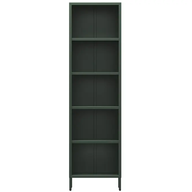 Regál Kovový Vysoký Mario Modern Bottle Green,3